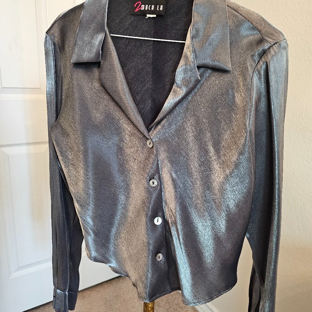 Vintage 2 Much LA Blouse